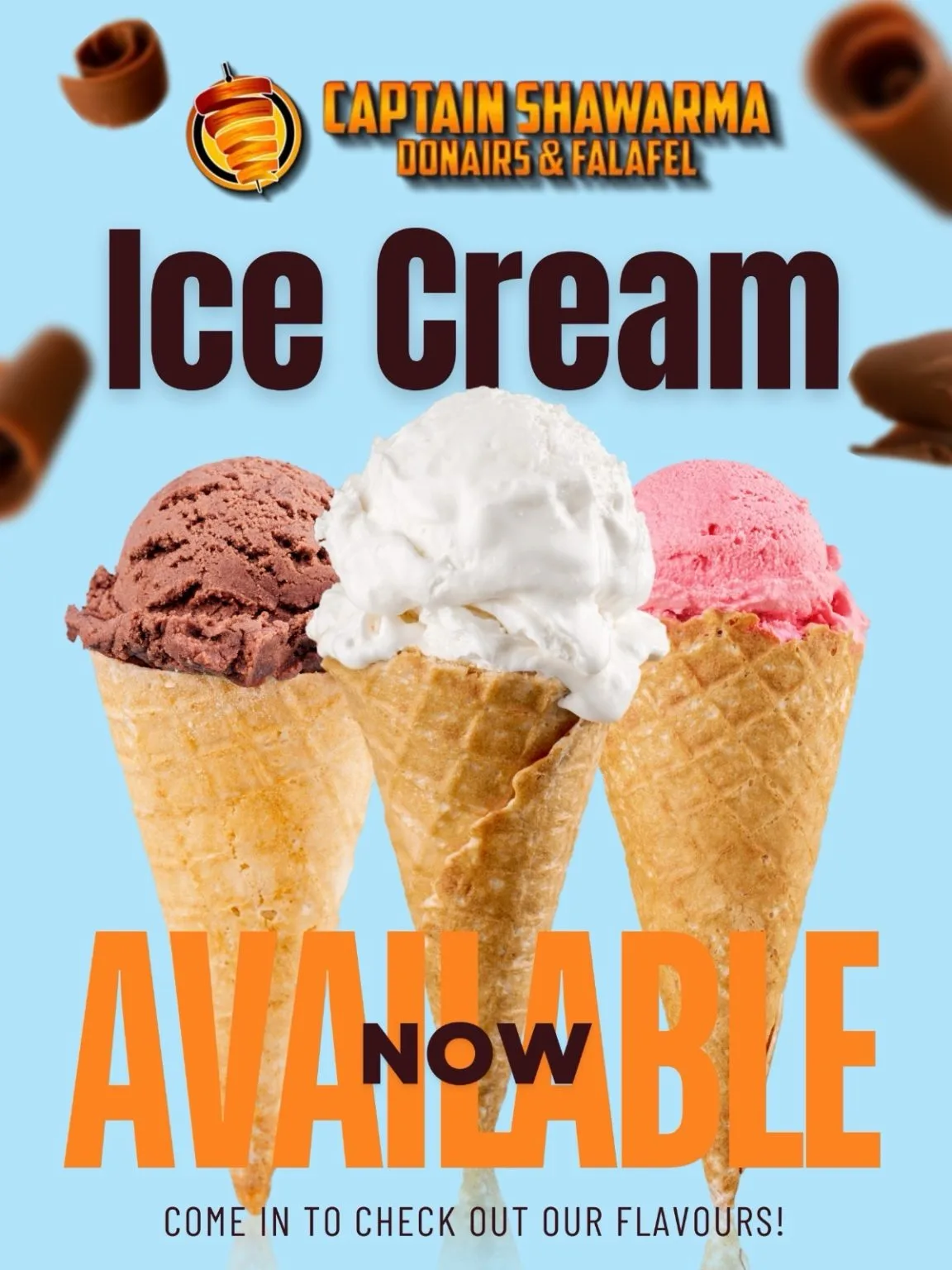 Catering at Captain Shawarma